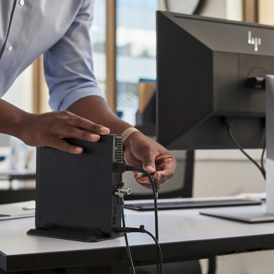 HP Pro Mini 400 G9 Desktop Computer - Intel Core i5 12th Gen i5-12500T - vPro Technology - 16 GB - 256 GB SSD - Mini PC