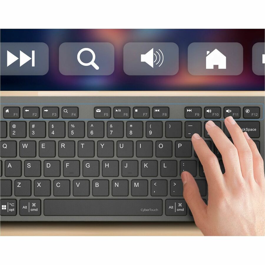 Clavier et souris EasyTouch WKB-7300 - Fran&ccedil;ais (Canada) Adesso