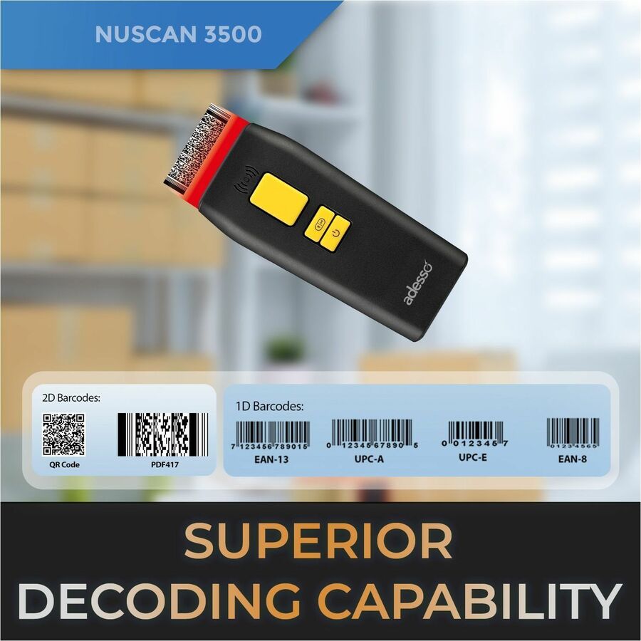 Adesso (NUSCAN3500) Barcode Scanners