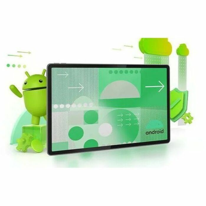 Lenovo - Tablette Idea Tab Plus TB361FU - 12,1 po 2.5K - MediaTek Dimensity 6400 (6 nm) Octa-core (8 c&oelig;urs) - 8 Go - 128 Go Stockage - Android 15 - Gris luna