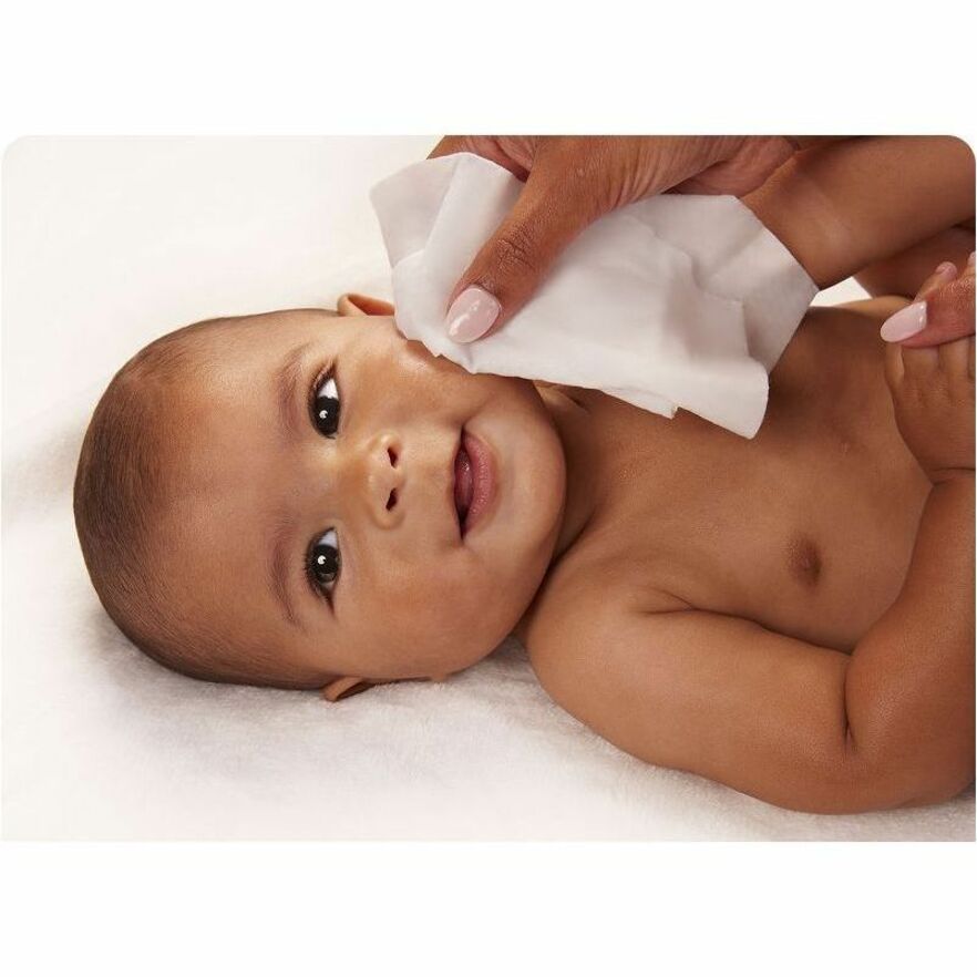 Pampers Baby Wipes Sensitive - Unique Softgrip Texture - White - 1 / Carton