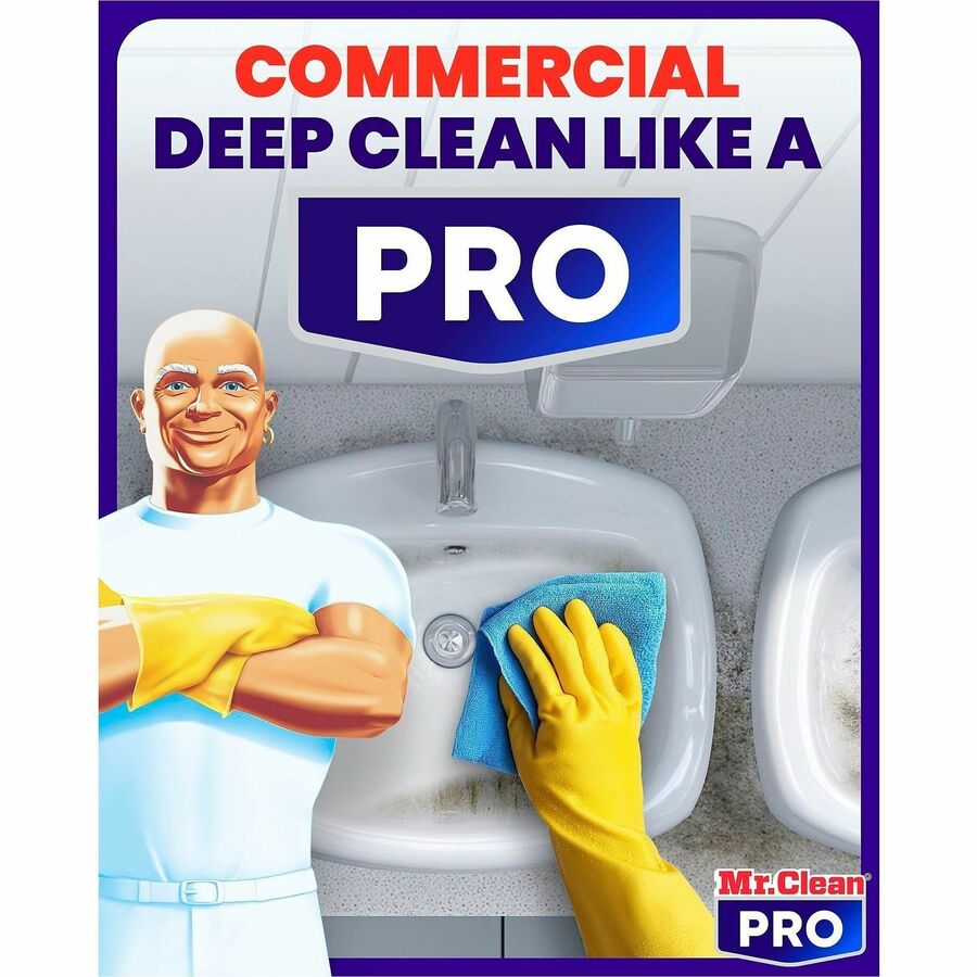 Mr. Clean Deep Cleaner with Bleach - For Multi Surface, Multipurpose - Ready-To-Use - Liquid, Spray - 32 fl oz (1 quart) - Recommended For: Soil Remover, Grime Remover, Mold Remover, Stain Remover, Odor Remover - Alkylphenols-free, Benzene-free, Lead-free