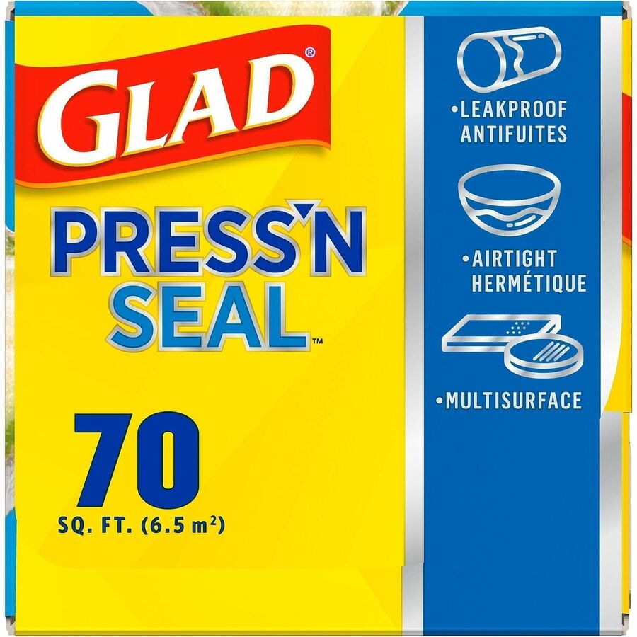 Glad 70 Square Foot Press'n Seal Food Plastic Wrap