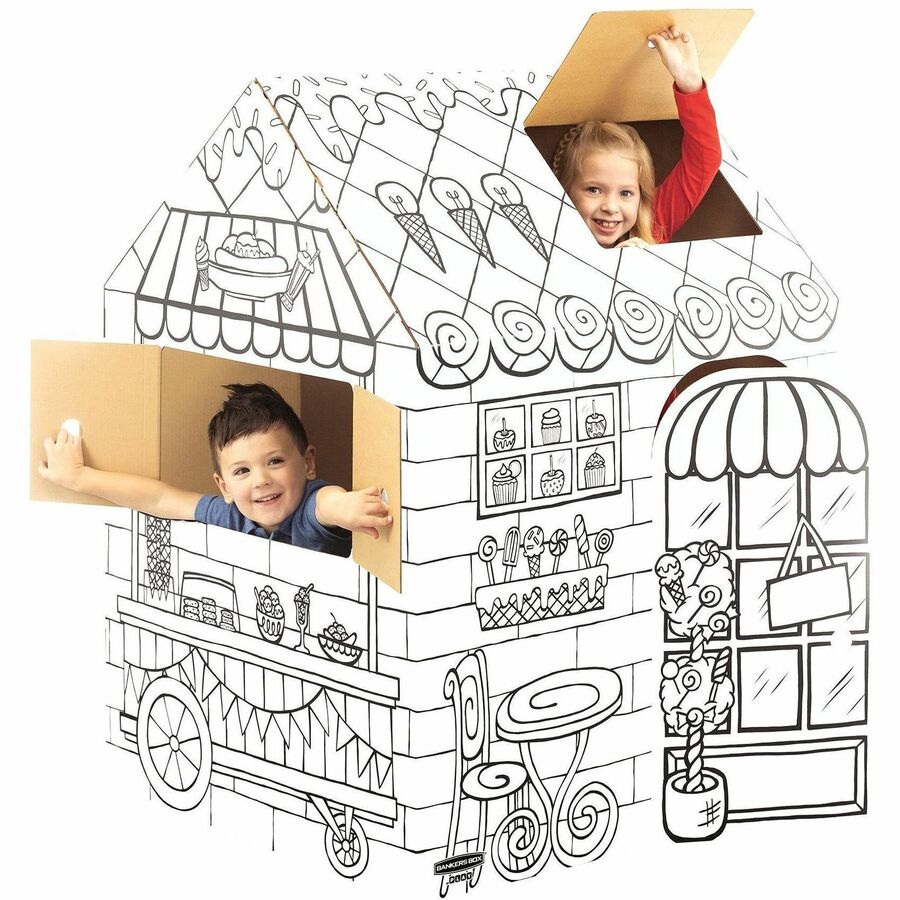 Bankers Box - Maison de jeu friandises - At Play, paquet de 1