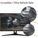 ASUS TUF VG27AQ1A 27" WQHD IPS 2560 x 1440 Adaptive Sync/G-Sync Compatible 1 ms 170 Hz Refresh Rate HDMI Display Gaming Monitor