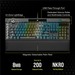 Corsair K100 RGB Mechanical Gaming Keyboard, Backlit RGB LED, CHERRY MX SPEED Key switches, Black (CH-912A014-NA)