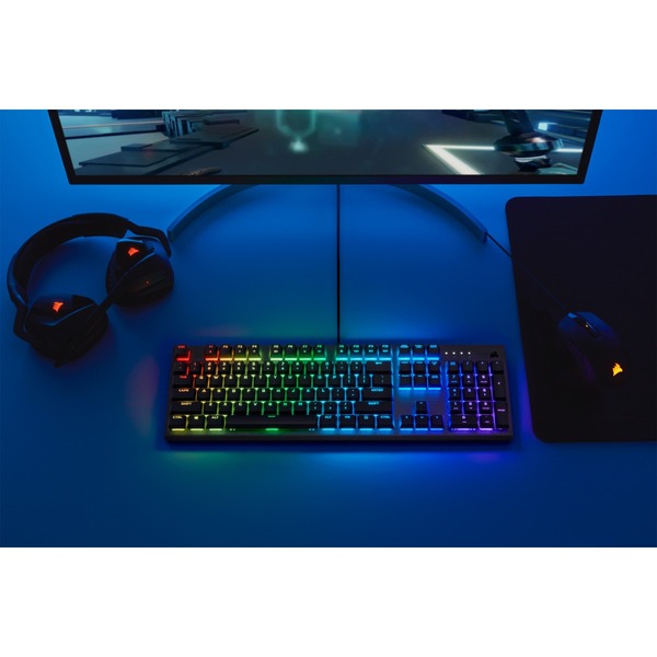 CORSAIR K60 RGB PRO Mechanical Gaming Keyboard - Cherry Viola Switch