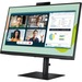 Samsung Professional S24A400VEN 24" Webcam Full HD IPS Monitor -5 ms - 75 Hz Refresh Rate - HDMI - VG(Open Box)