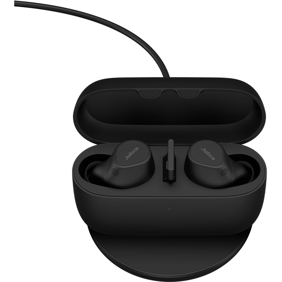 Oreillette Evolve2 True Wireless Intra-auriculaire St&eacute;r&eacute;o, Mono Canal - Noir Jabra