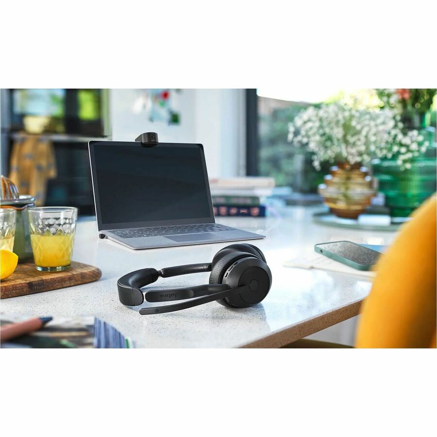 Casque st&eacute;r&eacute;o Evolve2 55 avec support de charge - Jabra