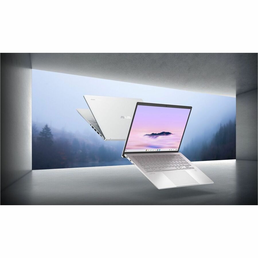 ASUS Chromebook Plus CX5403CMA-DB562-T silver 14-inch WQXGA touchscreen laptop — alternate view 11