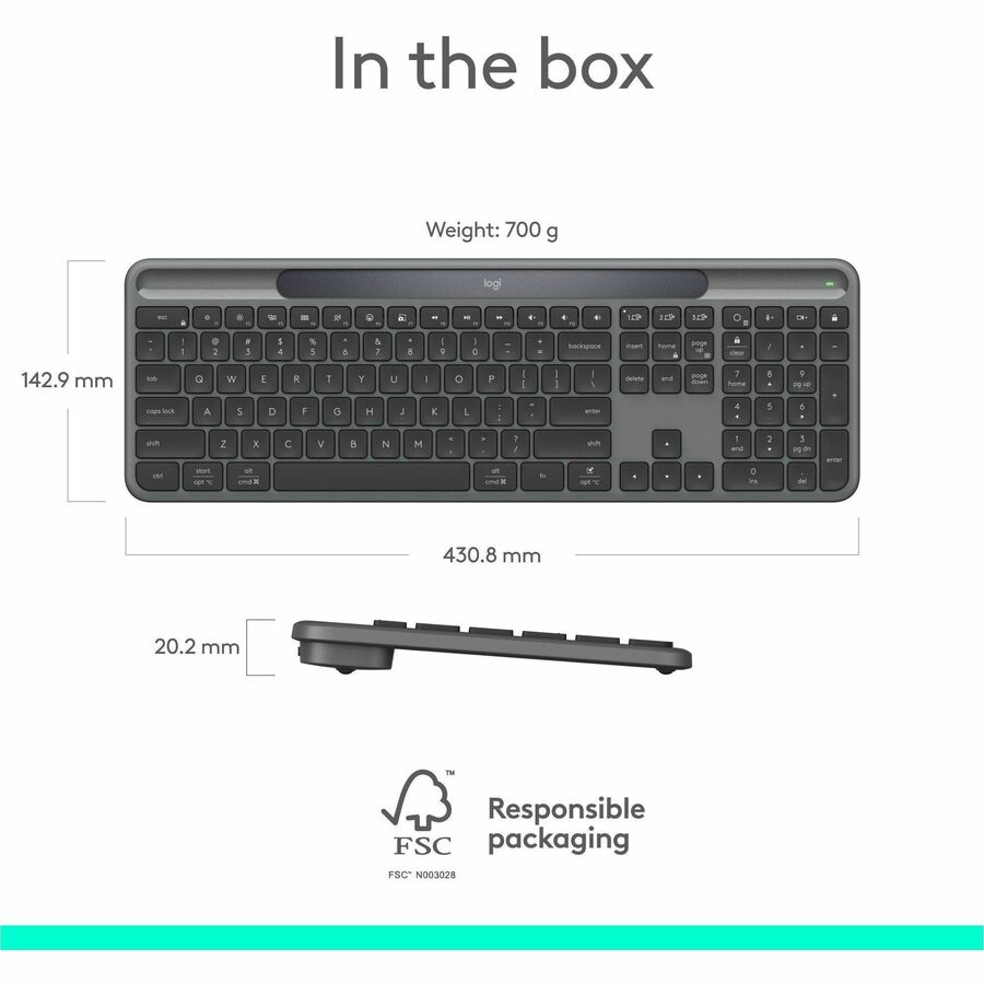 Logitech Signature Slim Solar+ Keyboard