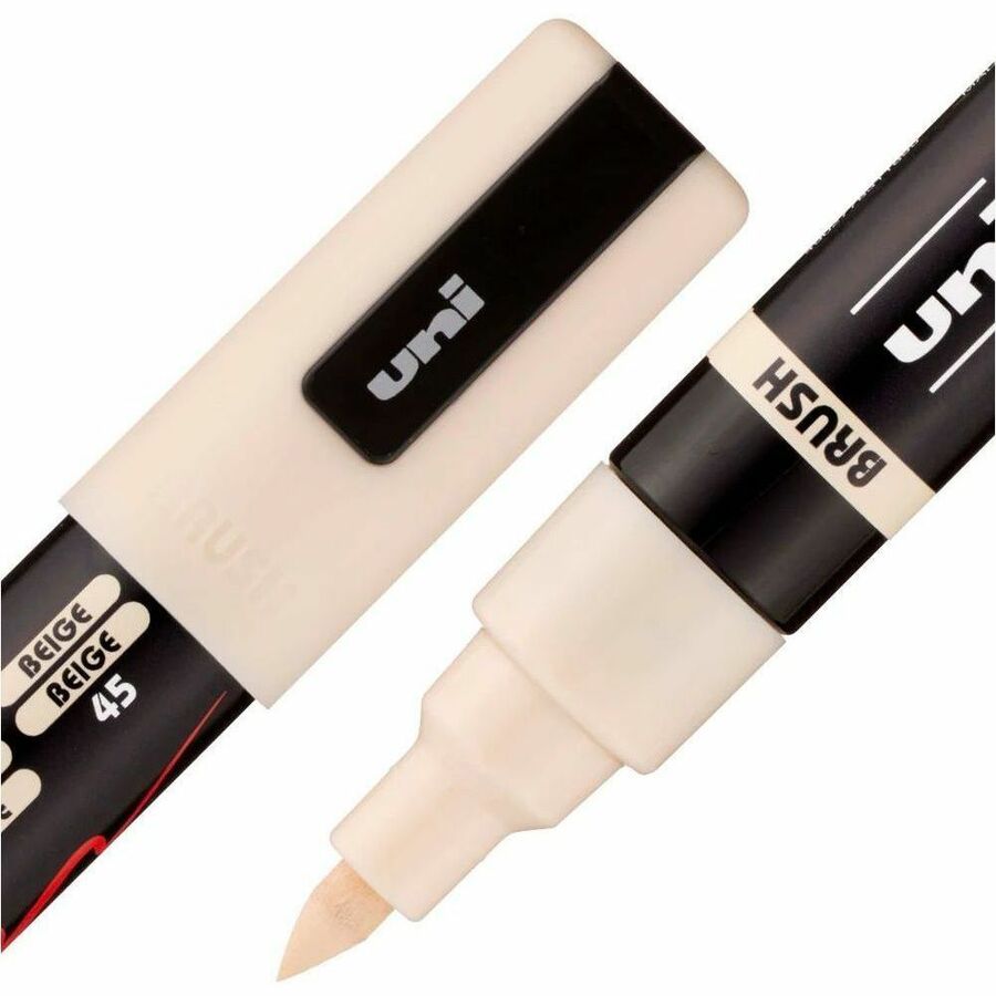 uni&reg; POSCA PC-5BR, Water-Based Brush Tip Paint Markers (8 Pack)