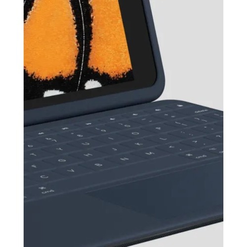 Logitech Rugged Combo Keyboard & Cover Case, Blue - W.B. Mason