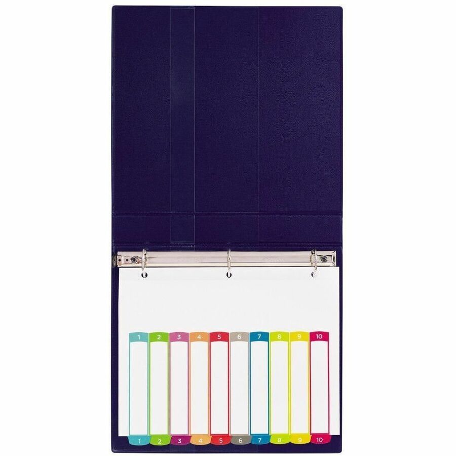Intercalaires Ready Index&reg; personnalisables avec table des mati&egrave;res 10 onglets, pour imprimantes à laser ou jet d'encre