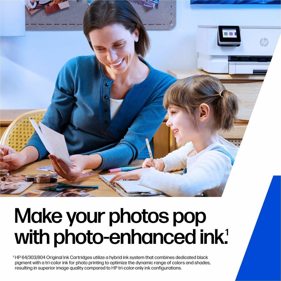 HP 64XL Original High Yield Inkjet Ink Cartridge - Tri-color - 1 Each