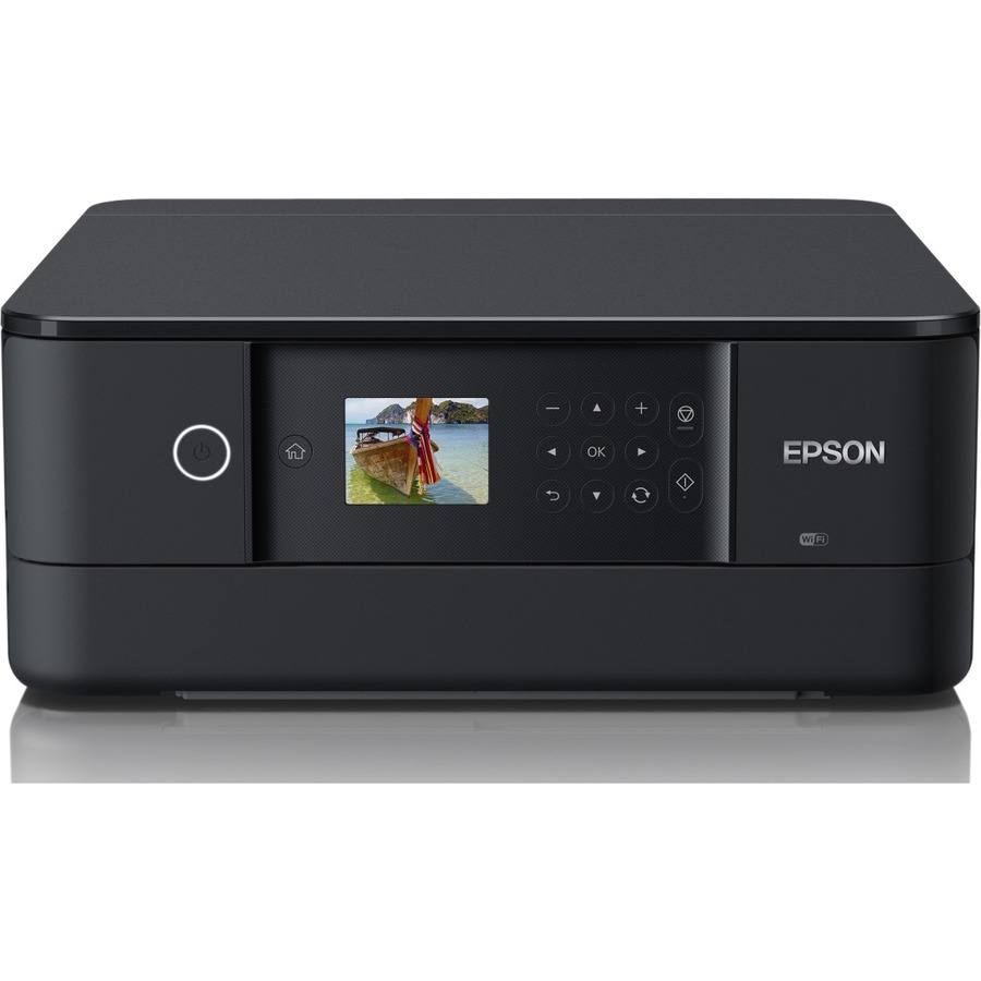 Epson Expression Premium XP XP-6100 Inkjet Multifunction Printer-Color-Copier/Scanner-5760x1440 dpi Print-Automatic Duplex Print-120 sheets Input-2400 dpi Optical Scan-Wireless LAN-Apple AirPrint-Epson iPrint-Epson Connect-Mopria-Epson Email Print