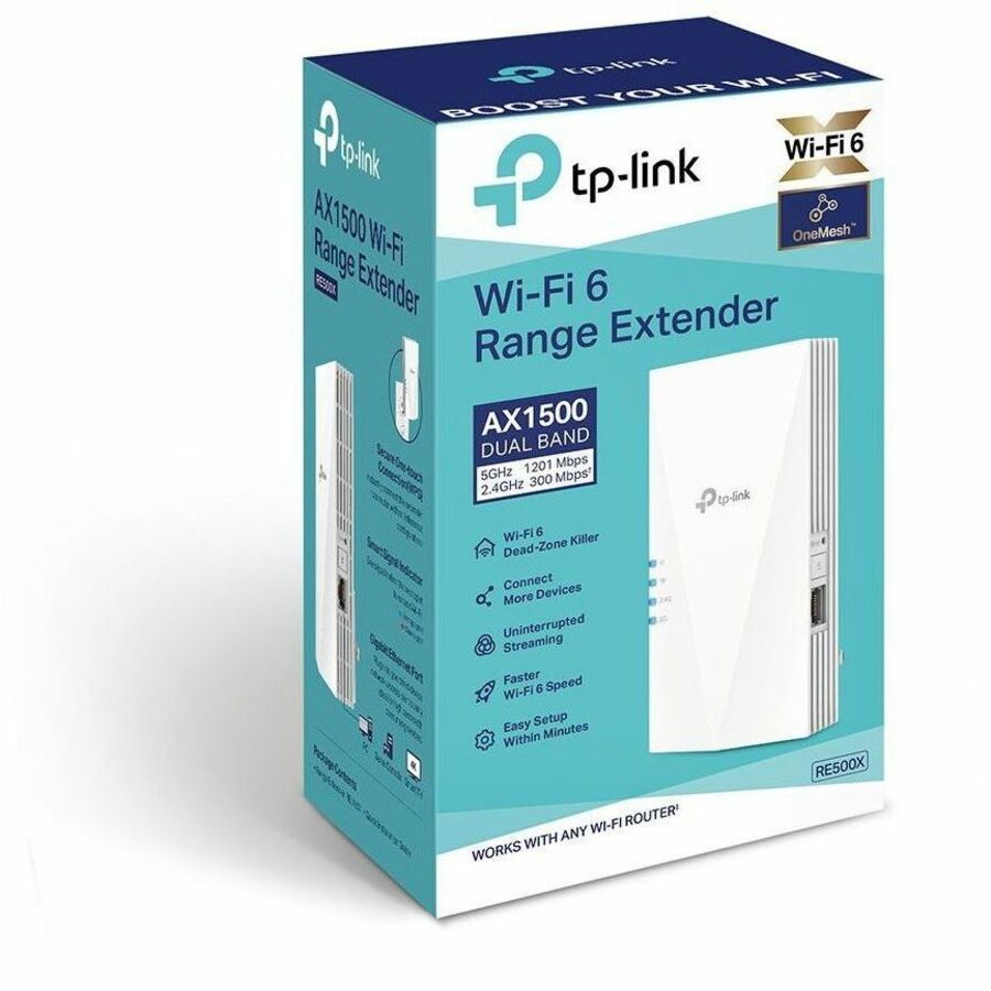 Prolongateur de port&eacute;e Wi-Fi RE500X - TP-Link