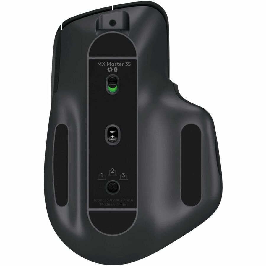 Souris MX MASTER 3S - Bluetooth/Radio fr&eacute;quence - USB - Darkfield - 7 Bouton(s) - Noir - 1 chaque Logitech