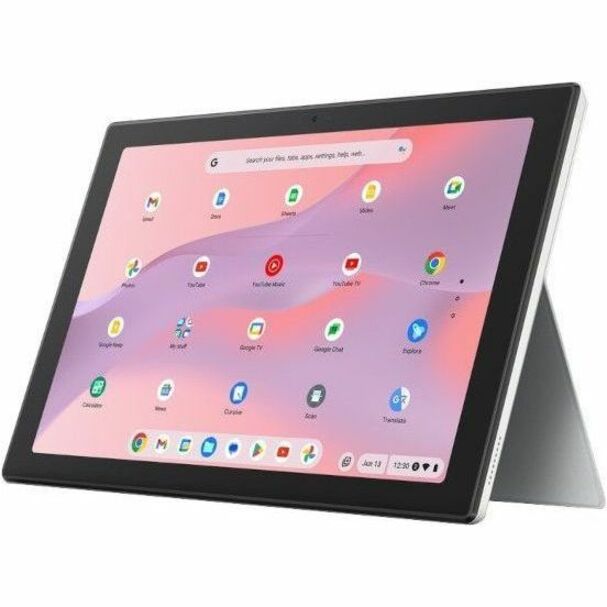 ASUS Chromebook Detachable in silver with 10.5-inch touch display — alternate view 12