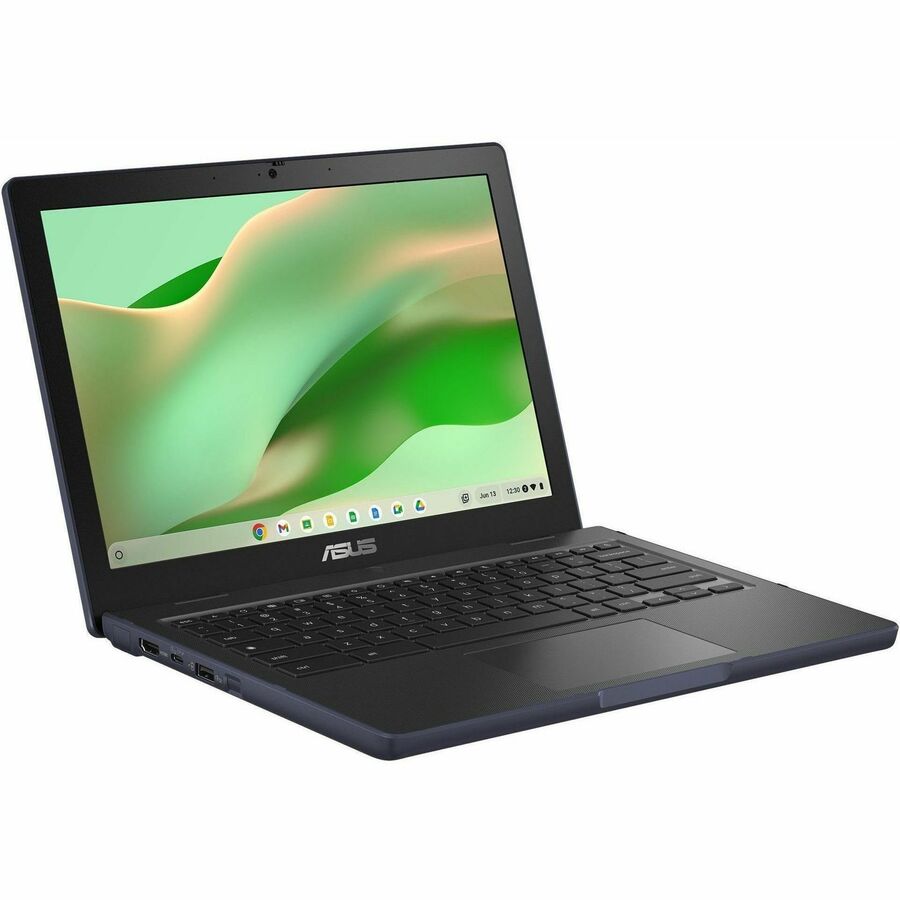 ASUS Chromebook CZ1204FM2A-YZ84T in grey with 12.2-inch WUXGA touchscreen — alternate view 12