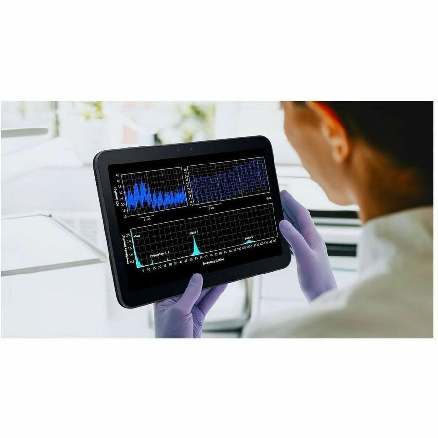 Samsung Galaxy Tab Active5 Pro 5G Enterprise Edition Rugged Tablet - 10.1" WUXGA - Qualcomm SM7635 Snapdragon 7s Gen 3 (4 nm) Octa-core - 6 GB - 128 GB Storage - Android 15 - 5G - Green - 1 Each