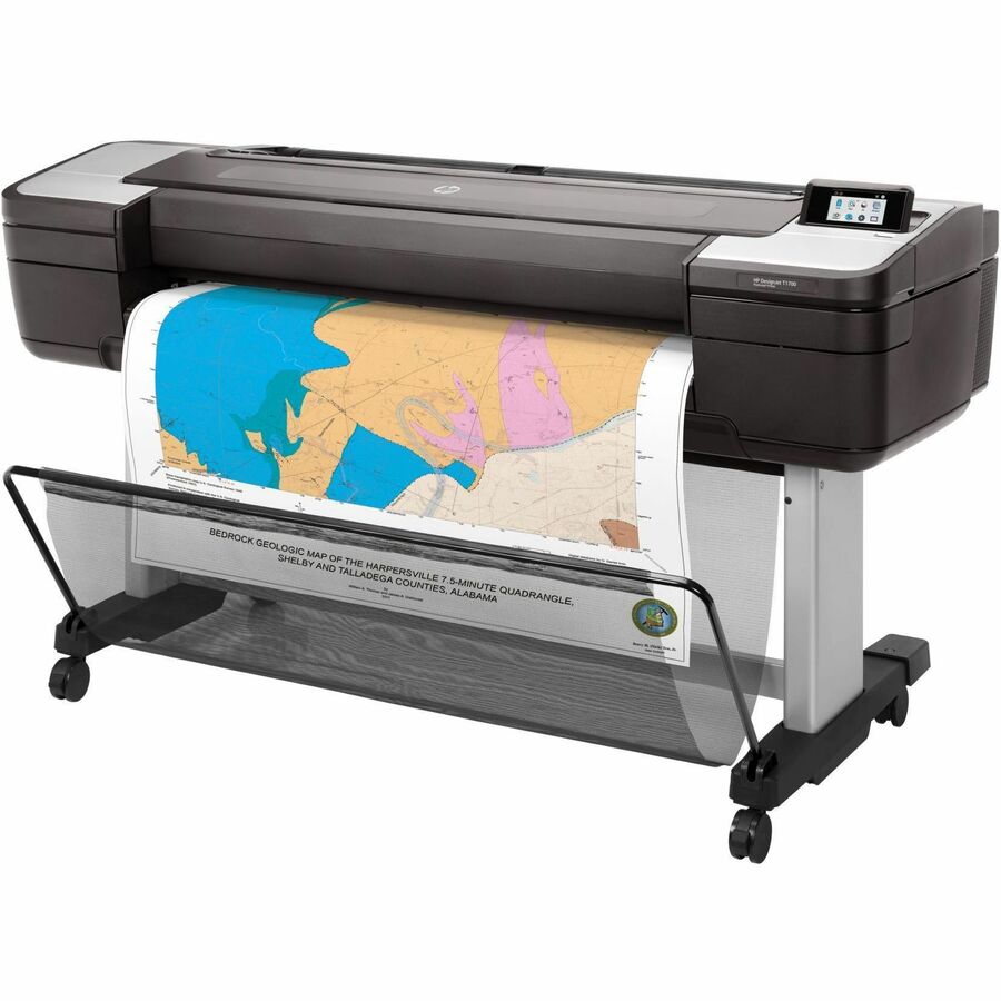 HP DesignJet T1700 44-inch large-format printer for CAD and GIS technical drawings — alternate view 13