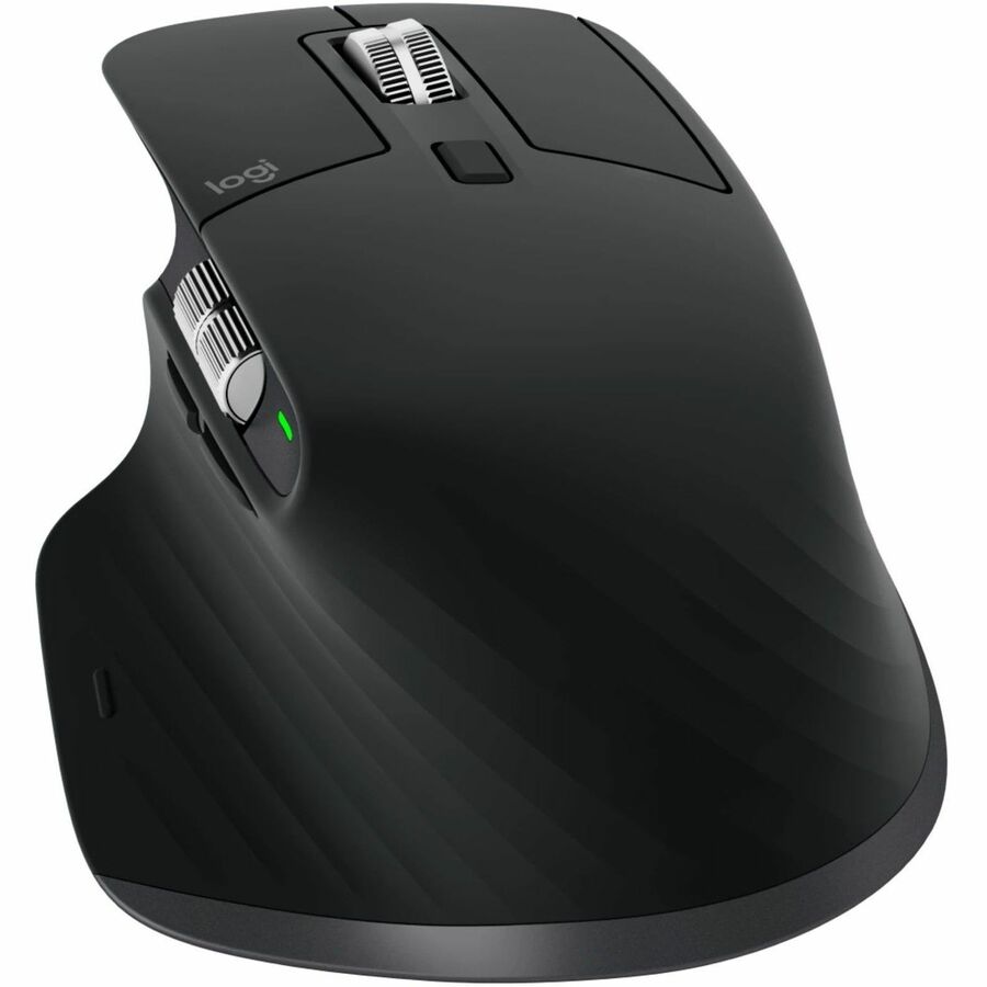 Souris MX MASTER 3S - Bluetooth/Radio fr&eacute;quence - USB - Darkfield - 7 Bouton(s) - Noir - 1 chaque Logitech