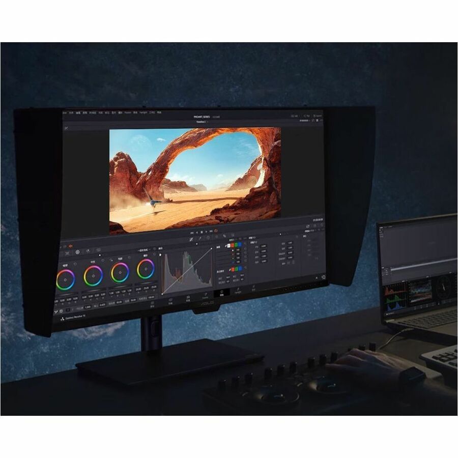ASUS ProArt Display 27 4K HDR Professional Monitor (PA27UCGE)  UHD (3840 x 2160), IPS, 98% DCI-P3, ?E<1, 160Hz, Built-in Motori