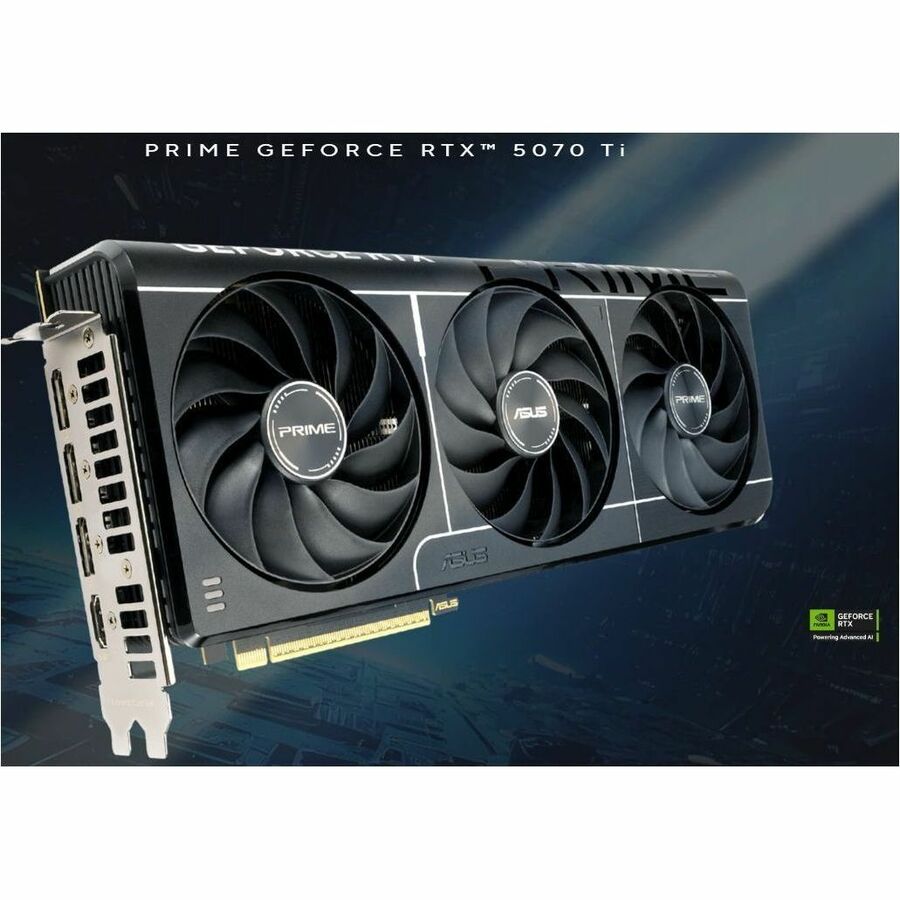 ASUS PRIME GeForce RTX 5070 Ti 16GB 256-Bit GDDR7 PCI Express 5.0