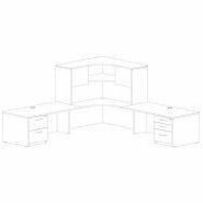 Lorell - Cabinet de fichiers fixes boîte/boîte/fichier de la s&eacute;rie Essentials