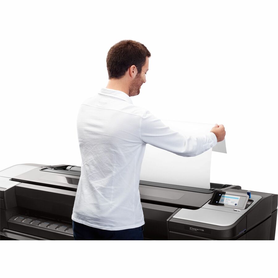 HP DesignJet T1700DR 44-in PostScript large-format printer for CAD GIS and technical drawings — alternate view 14