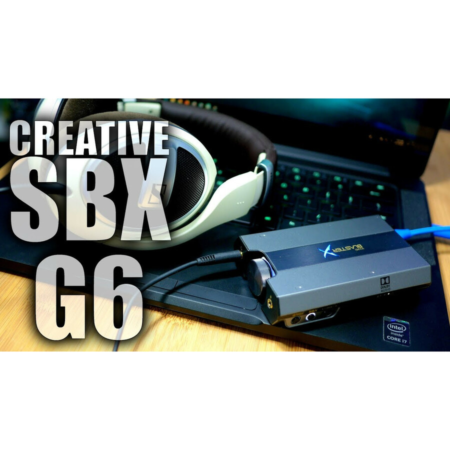 Creative Sound BlasterX G6 Hi-Res Gaming DAC - Newegg.com