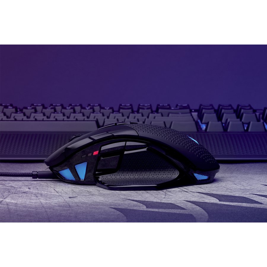 CORSAIR NIGHTSWORD RGB GAMING MOUSE, BACKLIT RGB LED, OPTICAL, (CH-9306011-NA) — alternate view 14