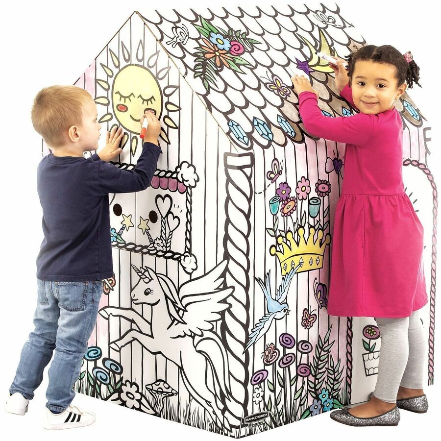 Bankers Box At Play Unicorn Playhouse, 1Pk