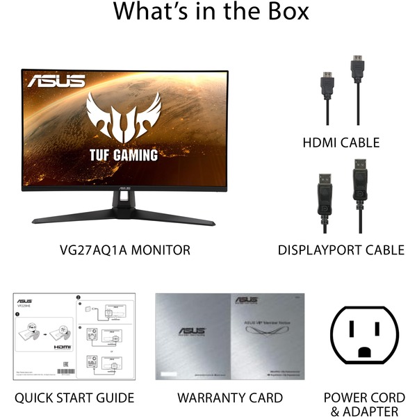 ASUS TUF Gaming VG27AQ1A  27" Monitor 170Hz 1440p Monitor