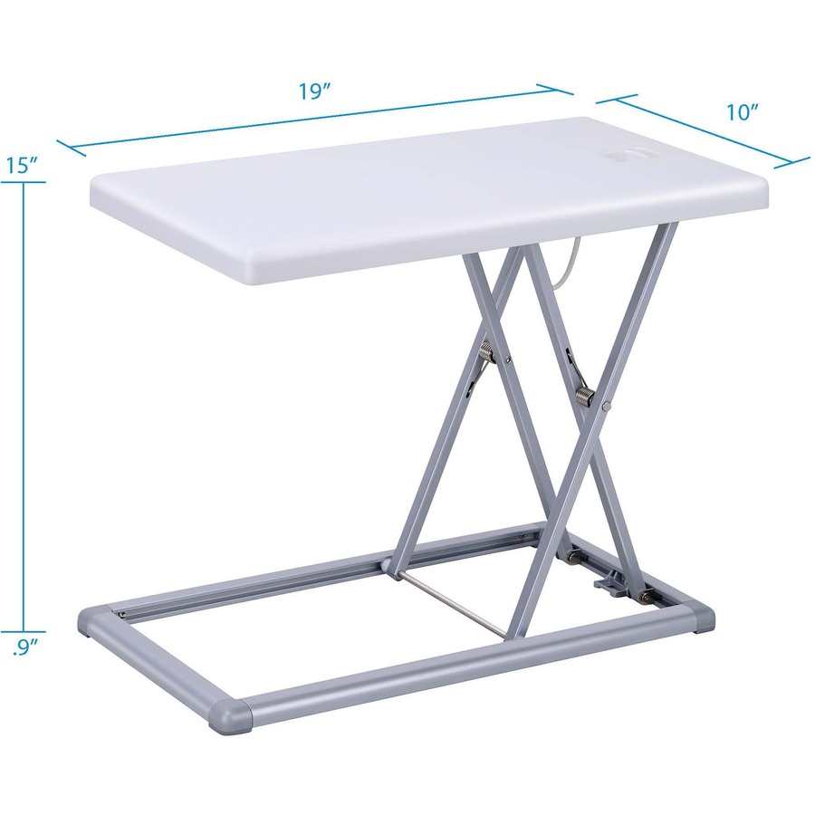 Rocelco PDRW - Portable Desk Riser