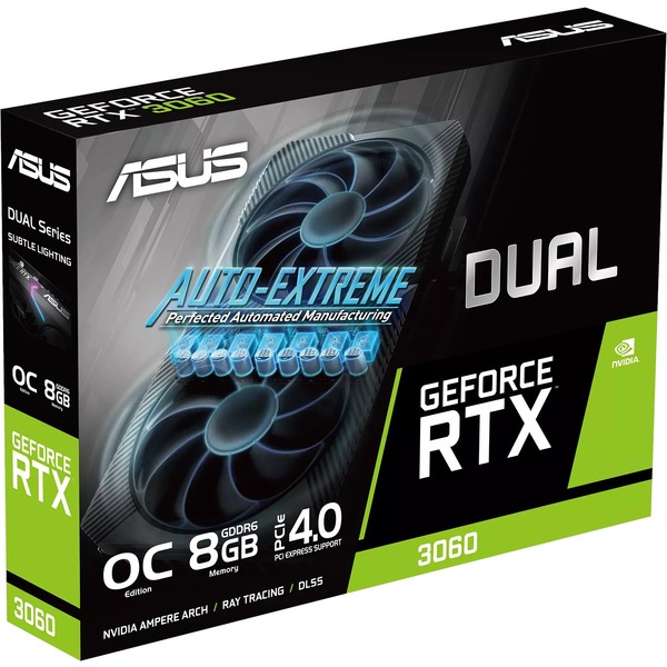 ASUS Dual GeForce RTX 3060 OC Edition 8GB GDDR6