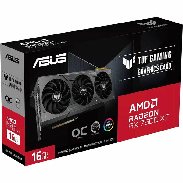 ASUS TUF Gaming Radeon RX 7600 XT OC Edition 16GB