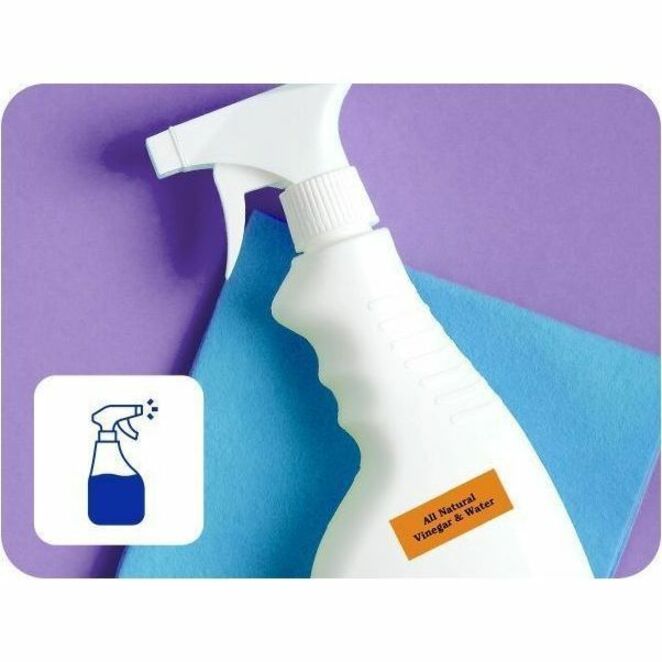 Brother - Ruban d'&eacute;tiquettes BTAG-P35 blanc sur rose pour P-touch