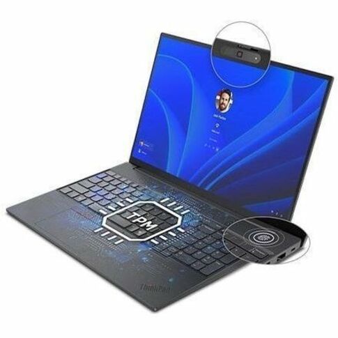 Lenovo ThinkPad E16 Gen 3 21SR0035US 16" Notebook - WUXGA - 60 Hz - Intel Core Ultra 5 225U - 16 GB - 256 GB SSD - English Keyboard - Black