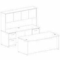 Lorell - Cabinet de fichiers fixes boîte/fichier de la s&eacute;rie Essentials