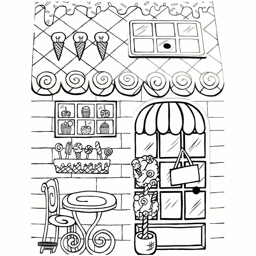 Bankers Box - Maison de jeu friandises - At Play, paquet de 1