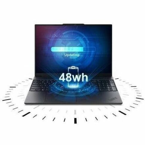 Lenovo ThinkPad E16 Gen 3 21SR0035US 16" Notebook - WUXGA - 60 Hz - Intel Core Ultra 5 225U - 16 GB - 256 GB SSD - English Keyboard - Black
