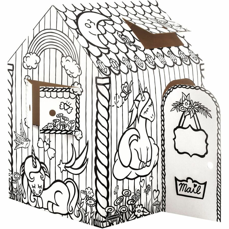 Bankers Box At Play Unicorn Playhouse, 1Pk