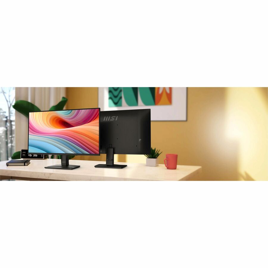 MSI PRO MP251 E2 24.5-inch Full HD IPS monitor with 120 Hz refresh and built-in speakers — alternate view 17