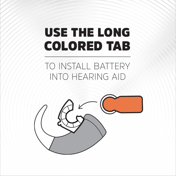 ENERGIZER 675 1.4V Zinc-Oxide Hearing Aid Battery 8 Pack (AZ675DP8)