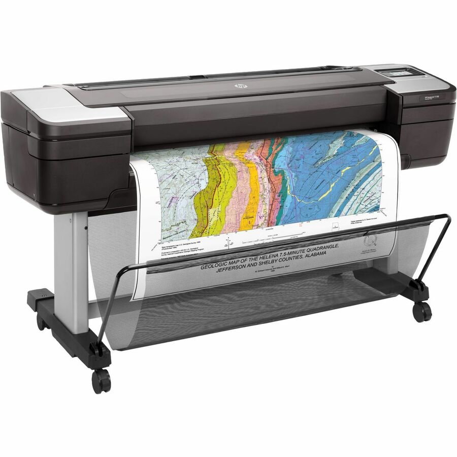 HP DesignJet T1700 44-inch large-format printer for CAD and GIS technical drawings — alternate view 19
