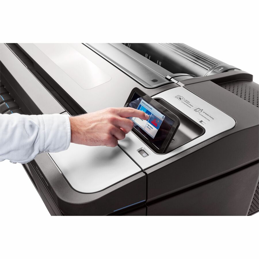 HP DesignJet T1700DR 44-in PostScript large-format printer for CAD GIS and technical drawings — alternate view 19
