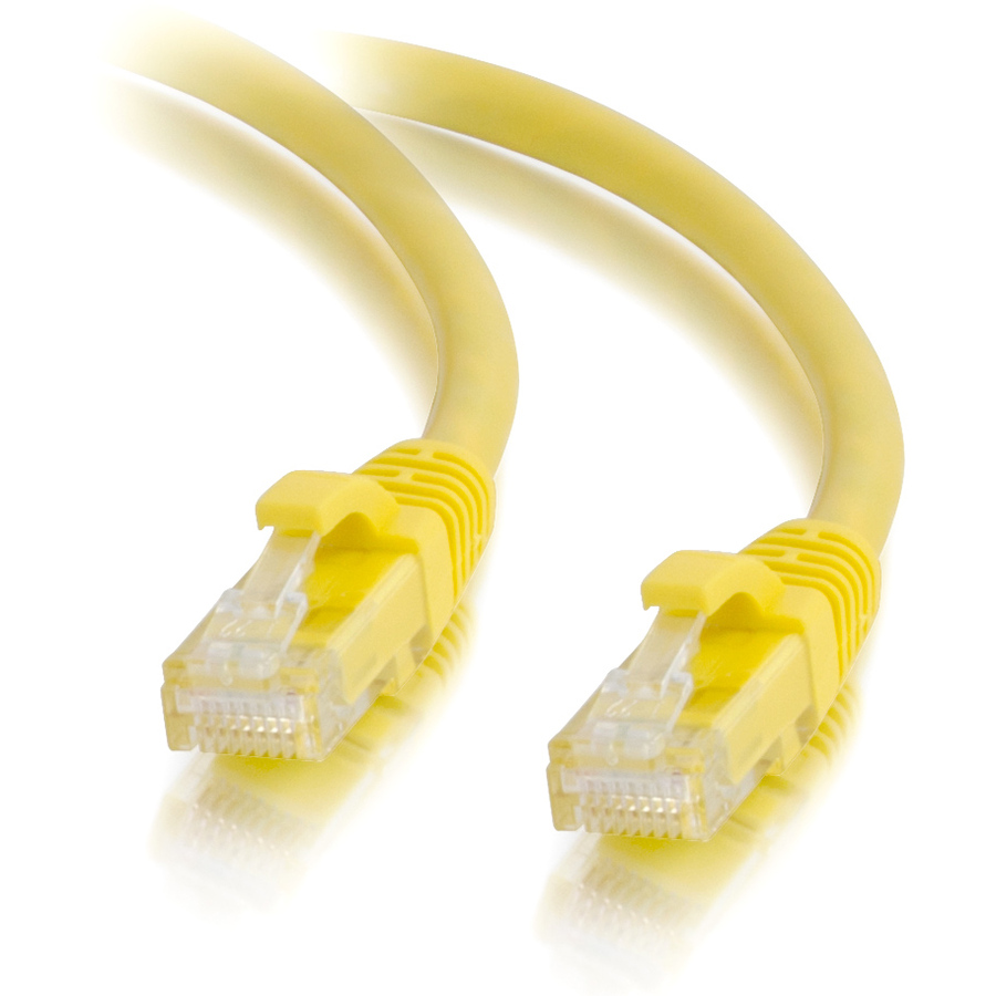 C2G-7ft Cat5e Snagless Unshielded (UTP) Network Patch Cable - Yellow